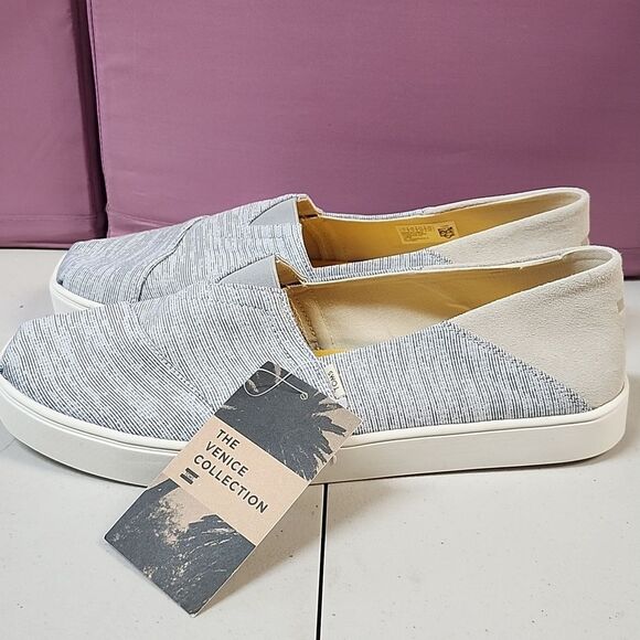 Toms Mens 11 Venice Collection Pull On Shoes - New - Picture 6 of 9